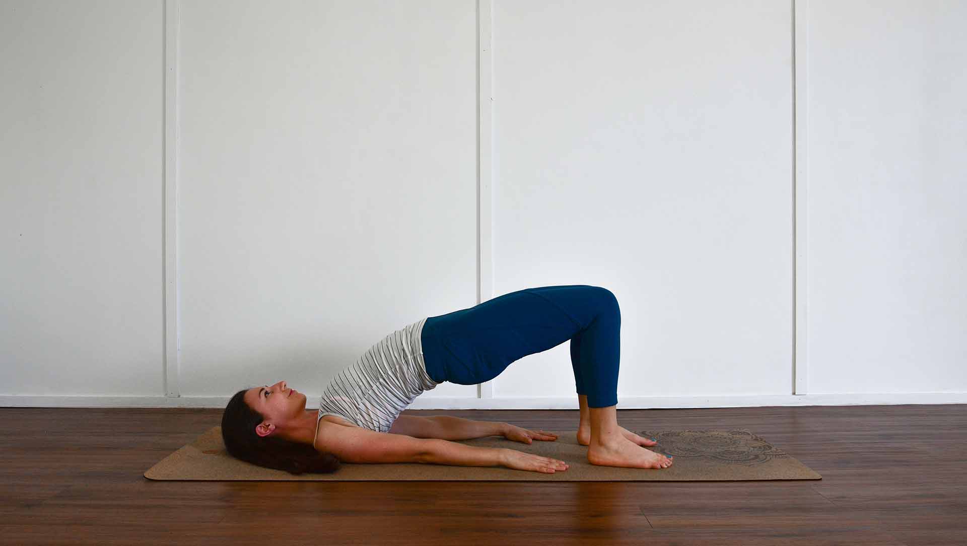 Bridge pose