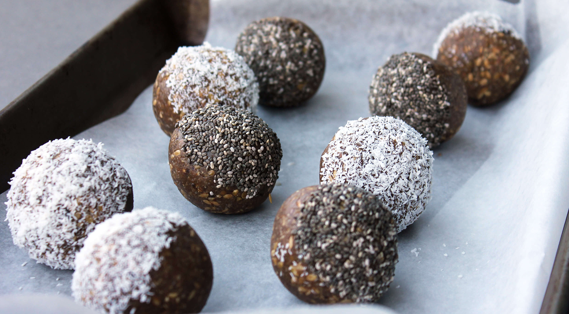 Coco-cacao truffles