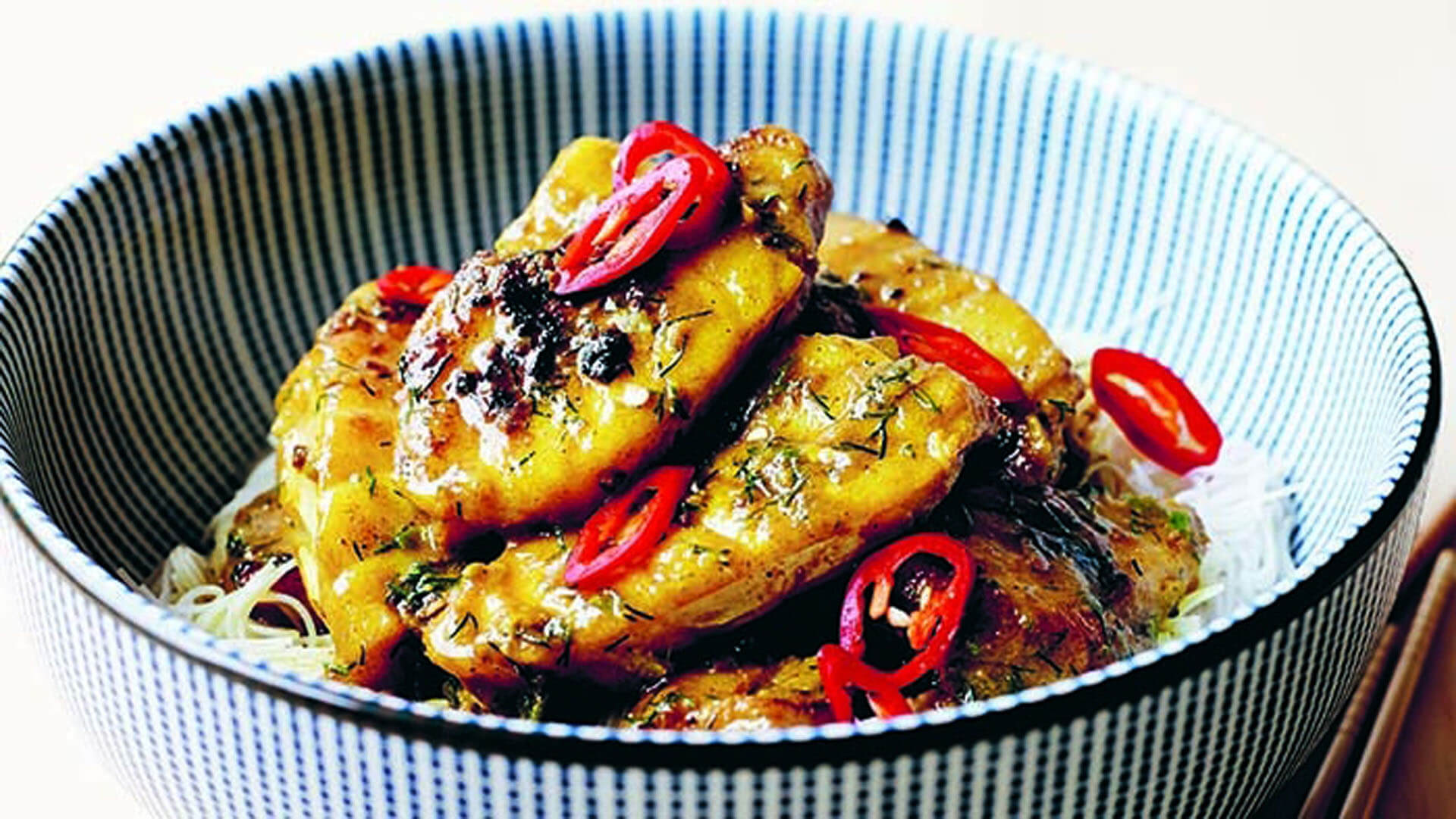 Marion Grasby's Vietnamese turmeric and dill fish