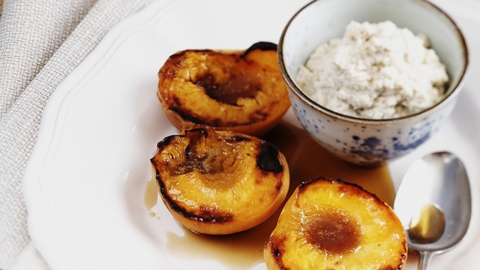 Grilled fruit