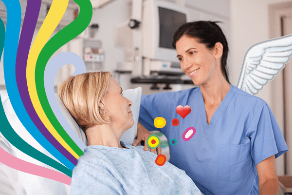 Patient in hospital